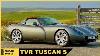 Genuine Tvr Tuscan Spider 7 Spoke 18' Alloy Wheels Tamora T350 Complete Set